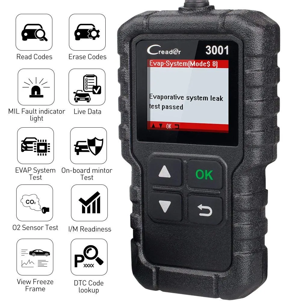 Launch CR3001 Full OBD2 Scanner: Your Ultimate Car Diagnostic Tool.