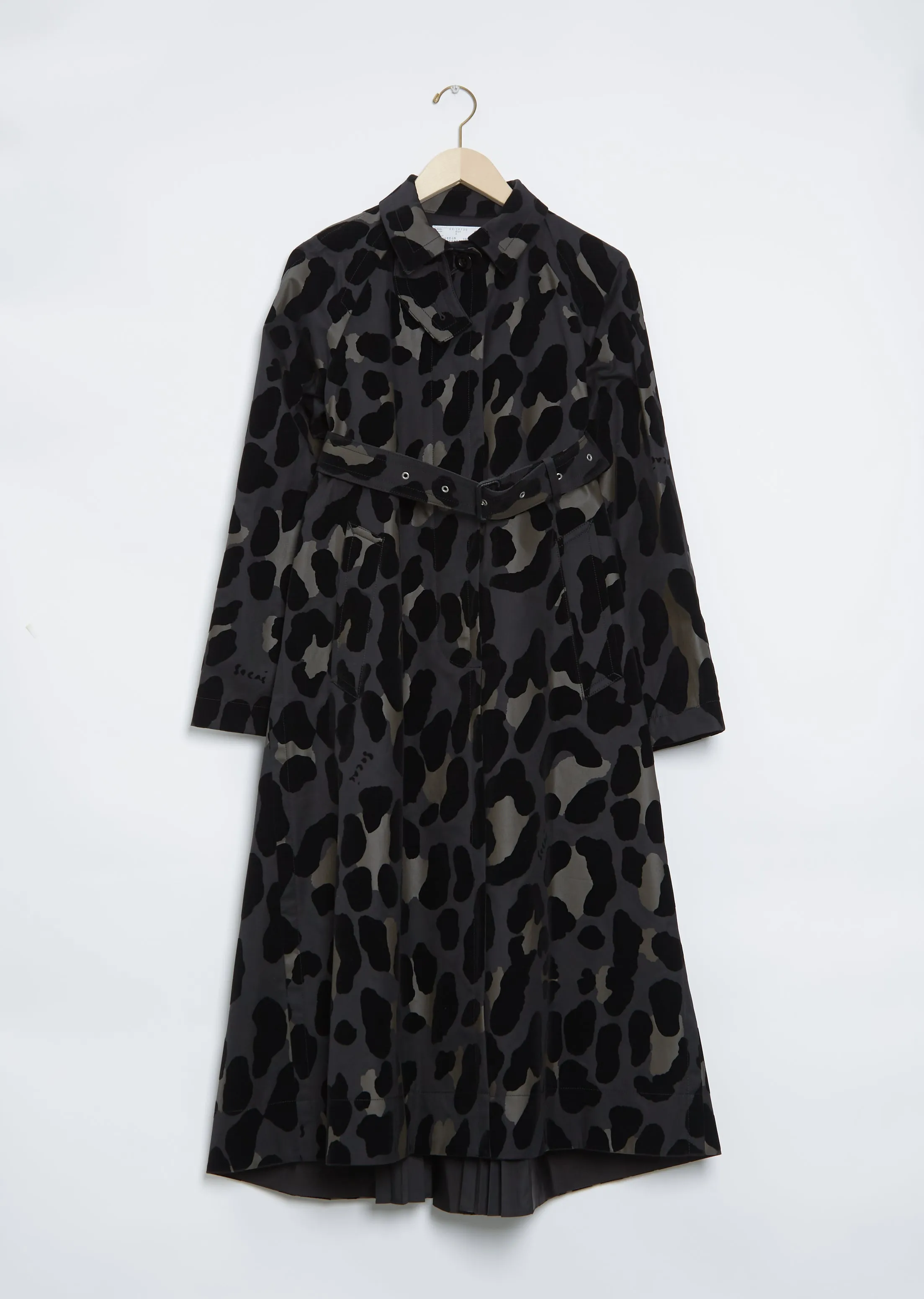 Leopard Print Coat