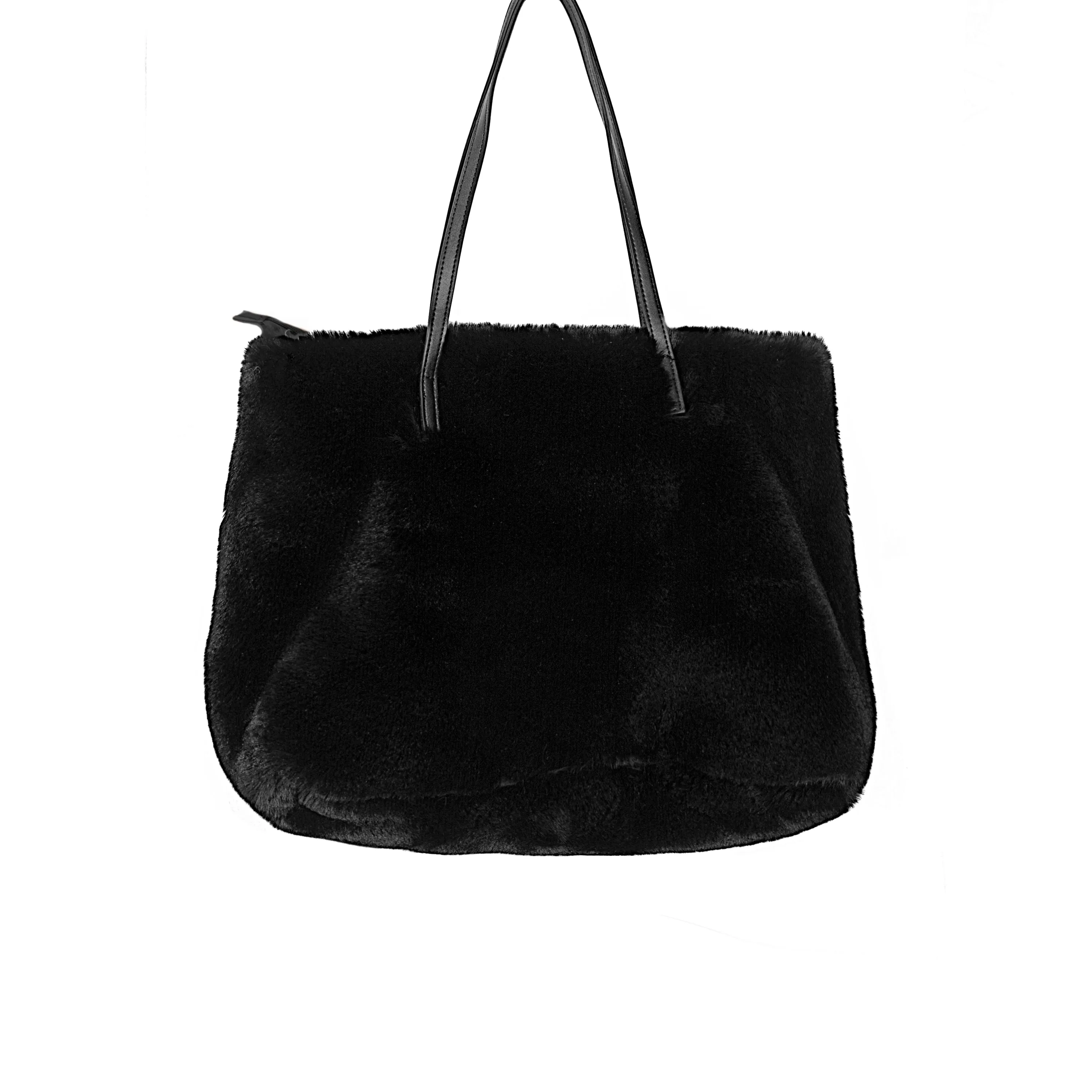 Luxe Fashion Classic Faux Fur Handbag-1-Piece