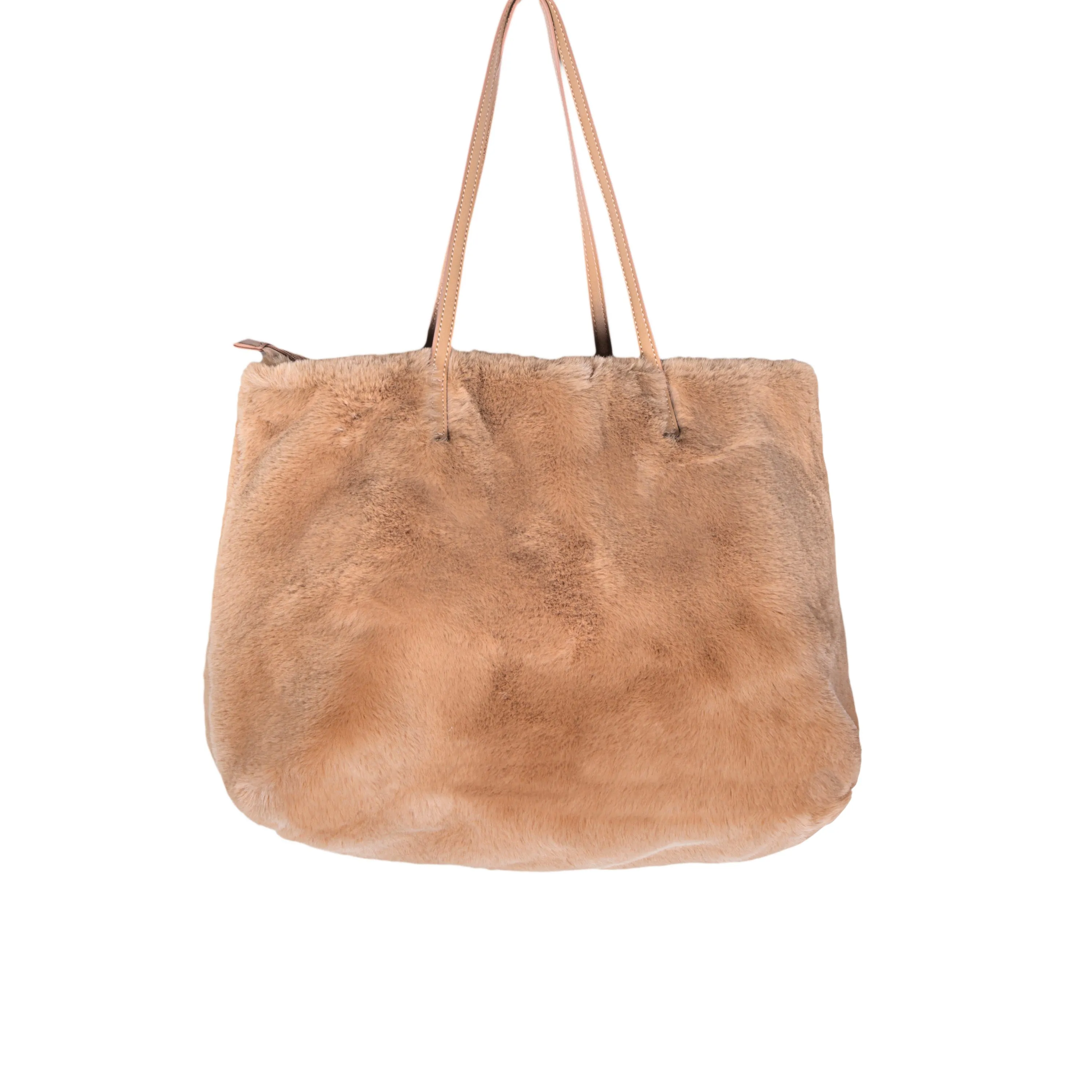 Luxe Fashion Classic Faux Fur Handbag-1-Piece