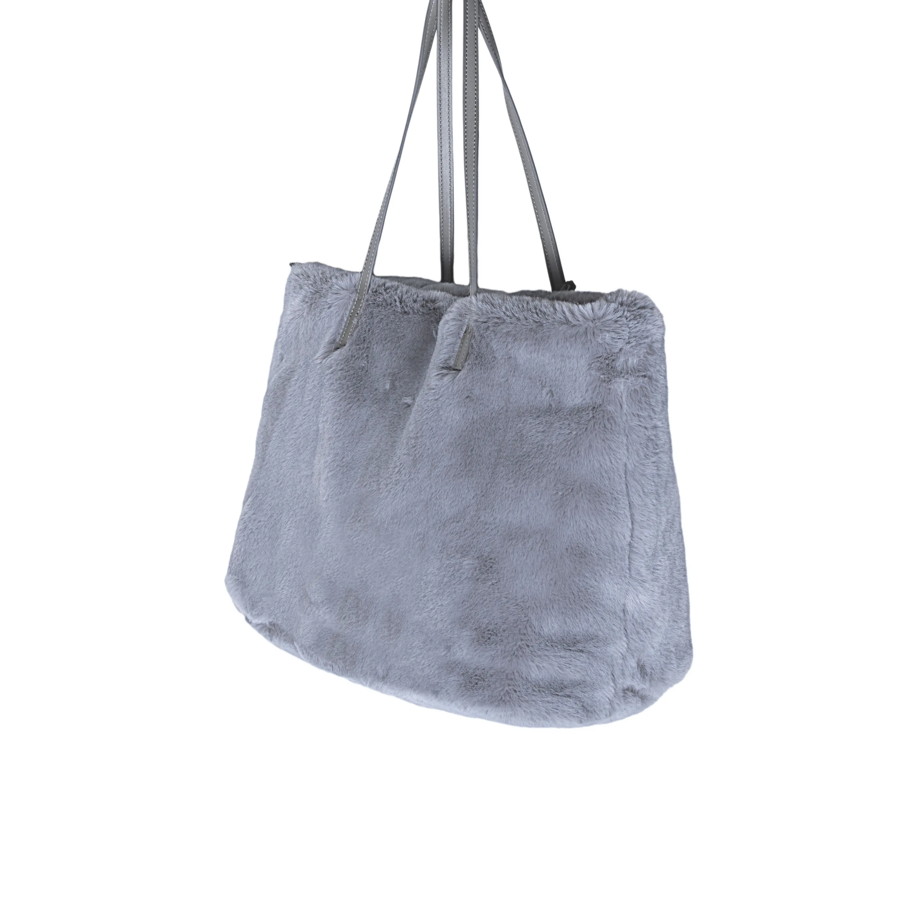 Luxe Fashion Classic Faux Fur Handbag-1-Piece