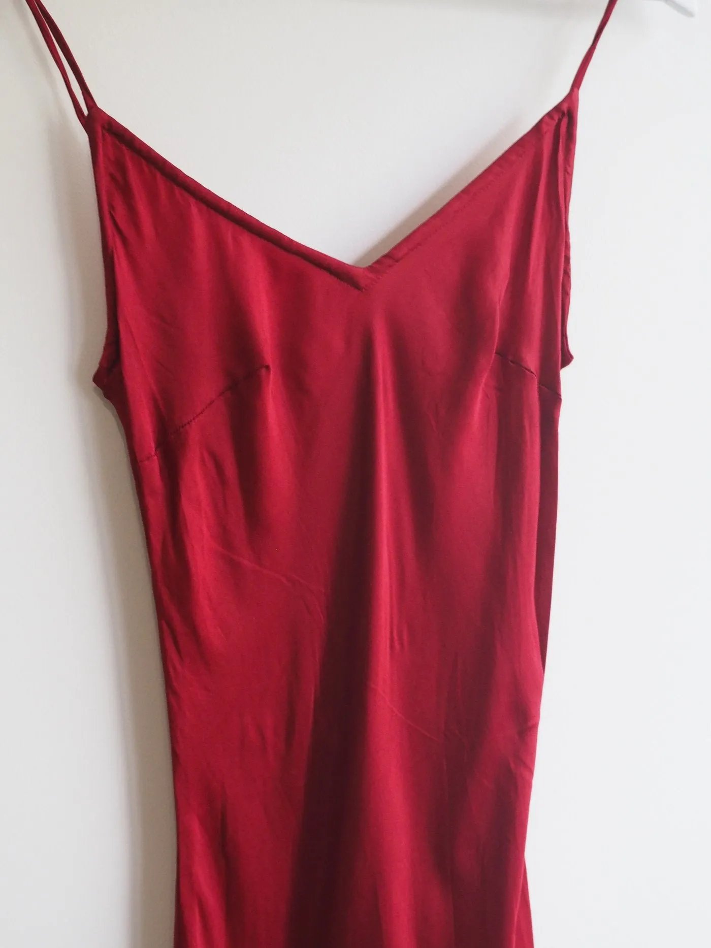 Maxi Silk Slip Dress