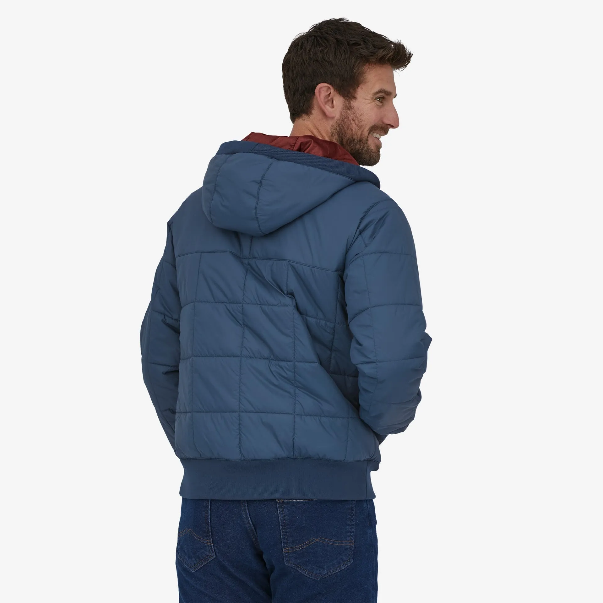 Men's Box Quilted Hoody (Past Season)