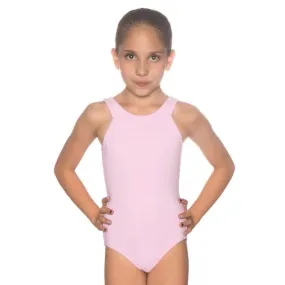 MiGARU L-M09 Child's Kazuko Round Neck Leotard With Open Back