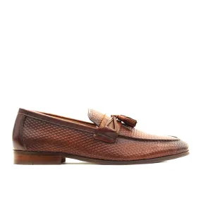 MORETTI,MOC TOE-SLIP ON-SHOES-M321855-COGNAC