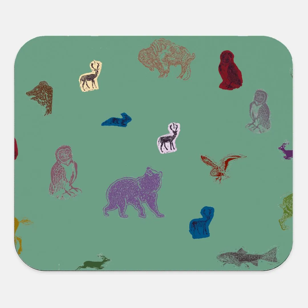 Mouse Pad: Western Forest, Sage