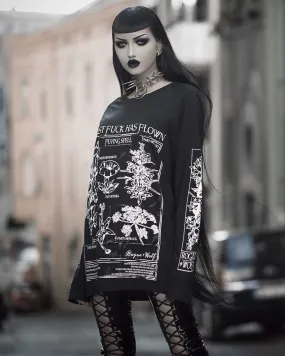 My Last F*** Has Flown Flying Spell - Long Sleeve Tee