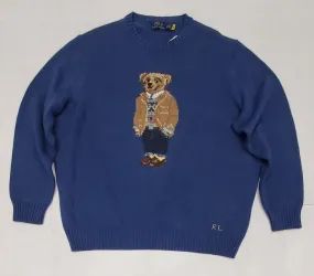 Nwt Polo Big & Tall Rustic Teddy Bear Cotton Sweater