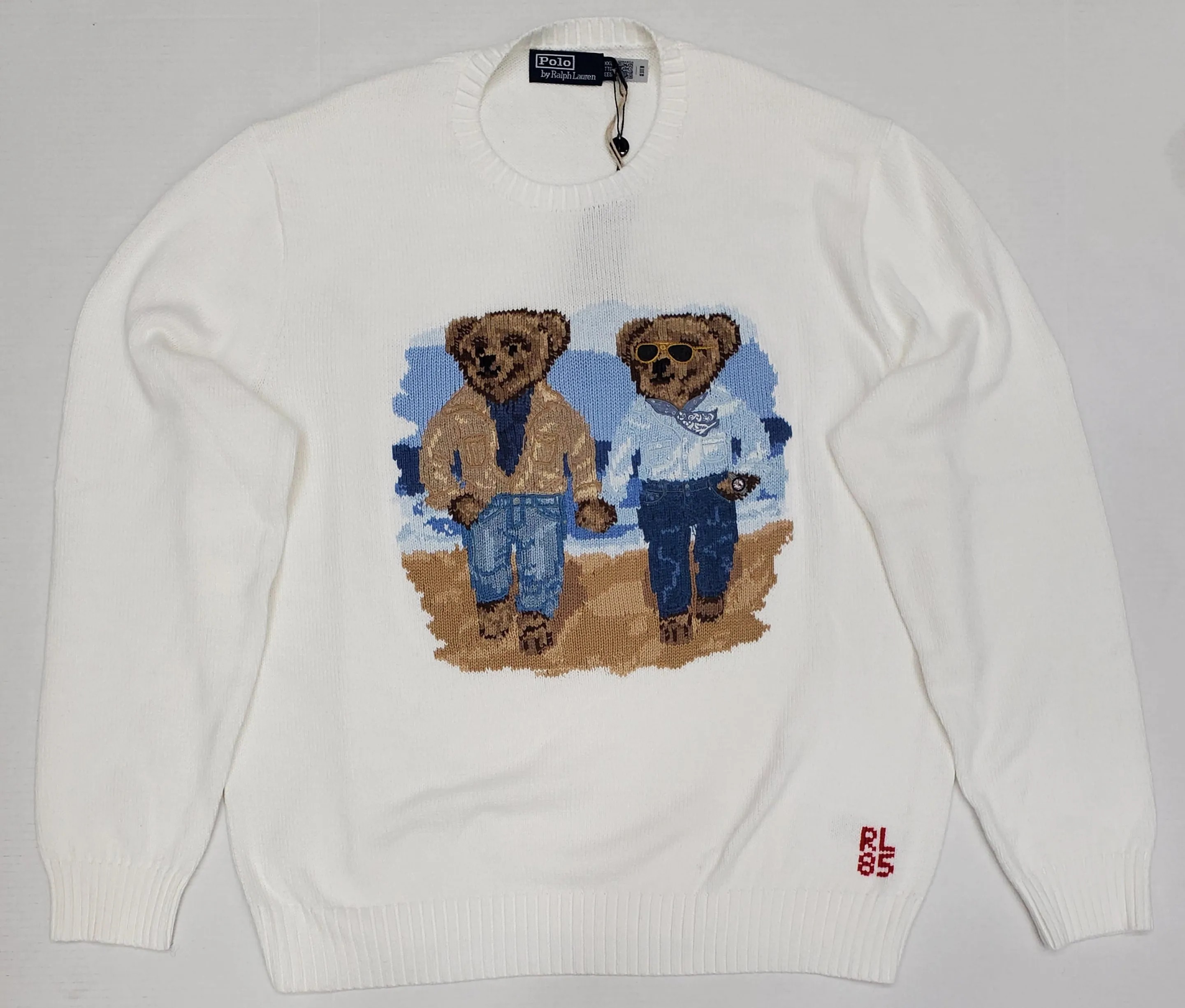 Nwt Polo Ralph Lauren "Twin Bear" Sweater