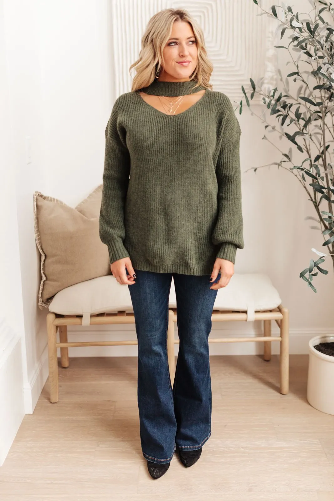 Olive Branch Sweater