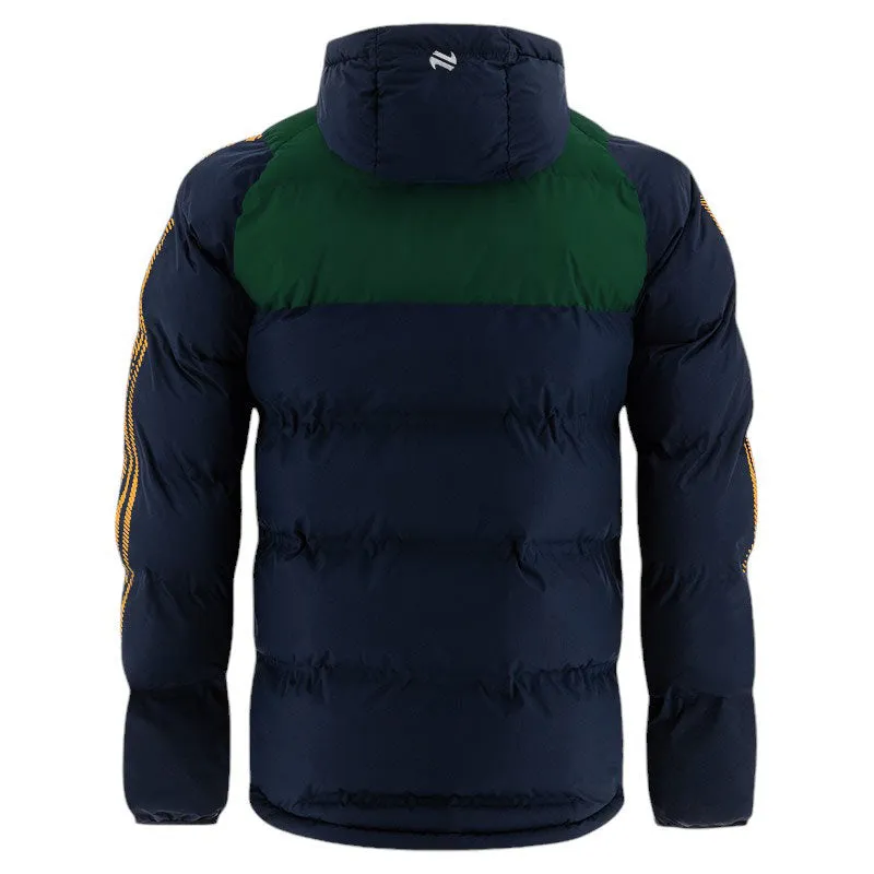 O'Neills Offaly GAA Dynamo Kids Hooded Padded Jacket