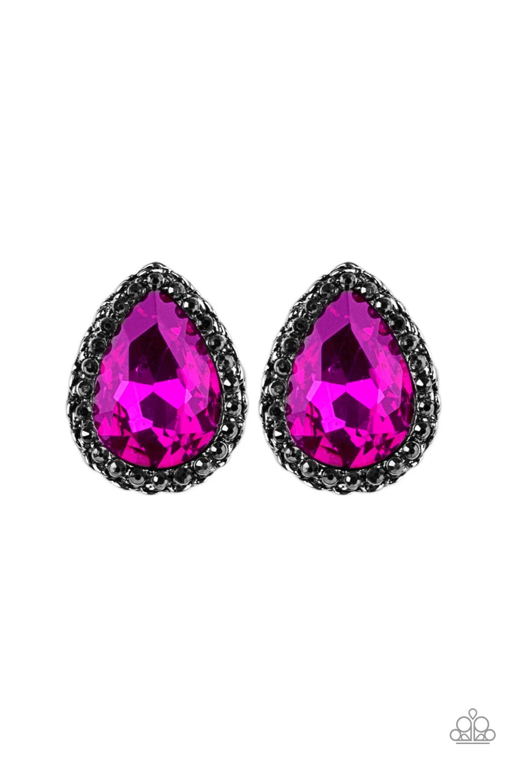 Paparazzi Dare To Shine Earrings Pink