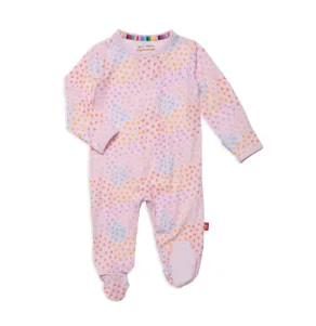 Pink Sparkle Modal Magnetic Footie