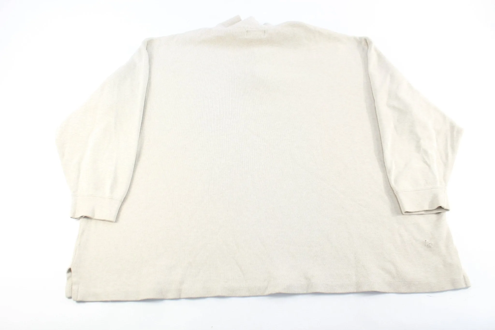 Polo by Ralph Lauren Embroidered Logo Beige Sweater