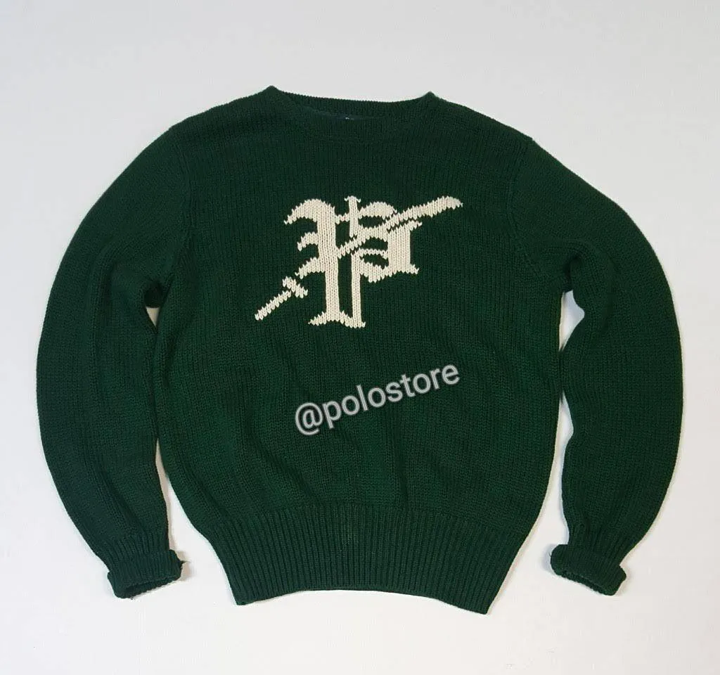 Polo Ralph Lauren Green "P" Sweater