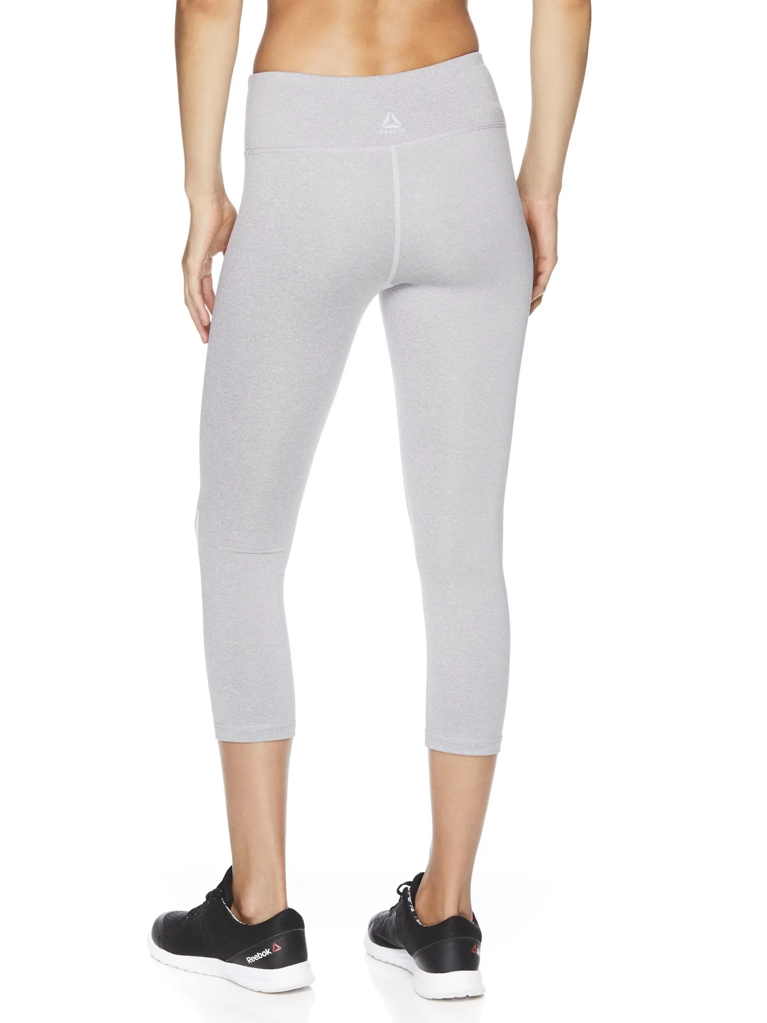 Reebok Women's Quick Capri Branded Leggings