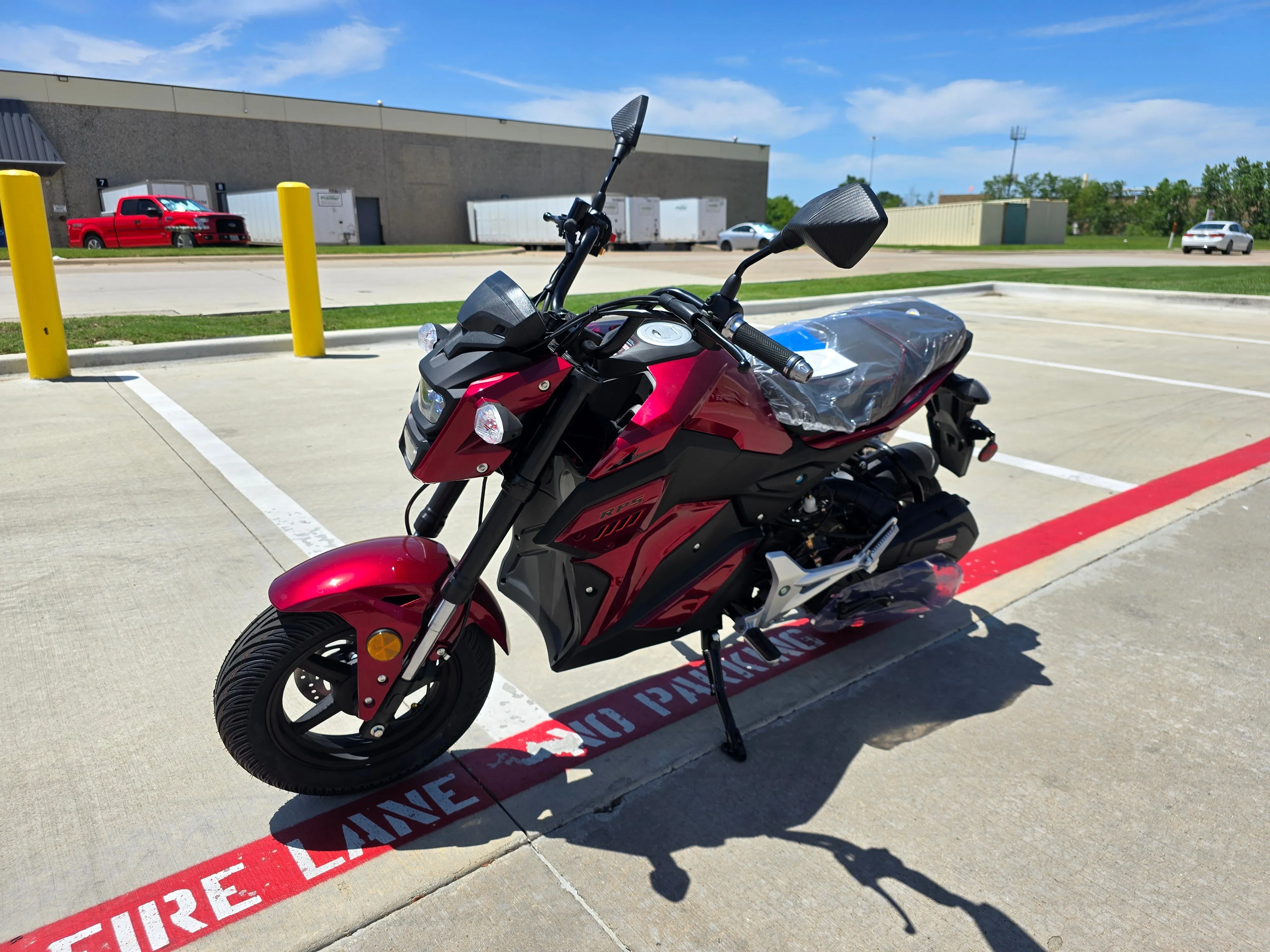 RPS M16 Grom Style Scooter 150cc, Automatic, Electric Start, Disc Brakes, LED head Lights