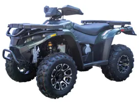 RPS Muscle 300 base model 4X4 Utility ATV, back rest, 22hp, Shaft drive, Selectable 4WD.