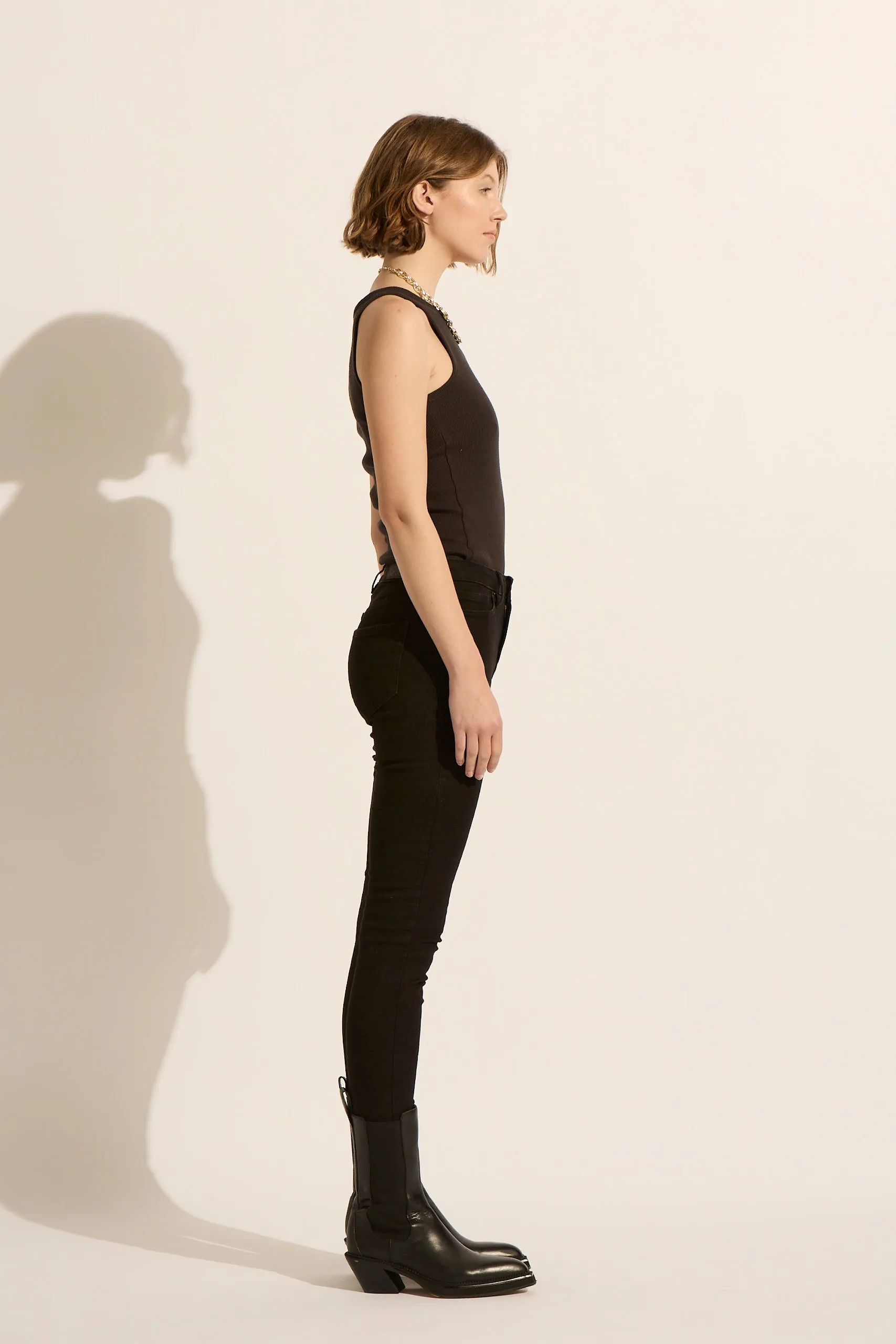 SALE - Harriet High Rise Skinny Jean - Black