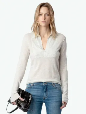 Sally Diamante Cashmere Sweater