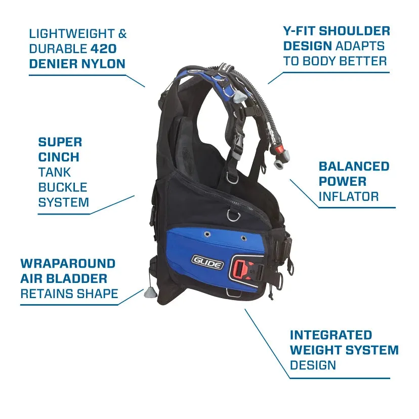 Scubapro Glide BCD - Blue 2023