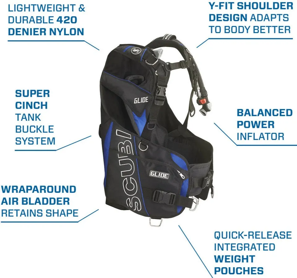 Scubapro Glide BCD with Balanced Power Inflator