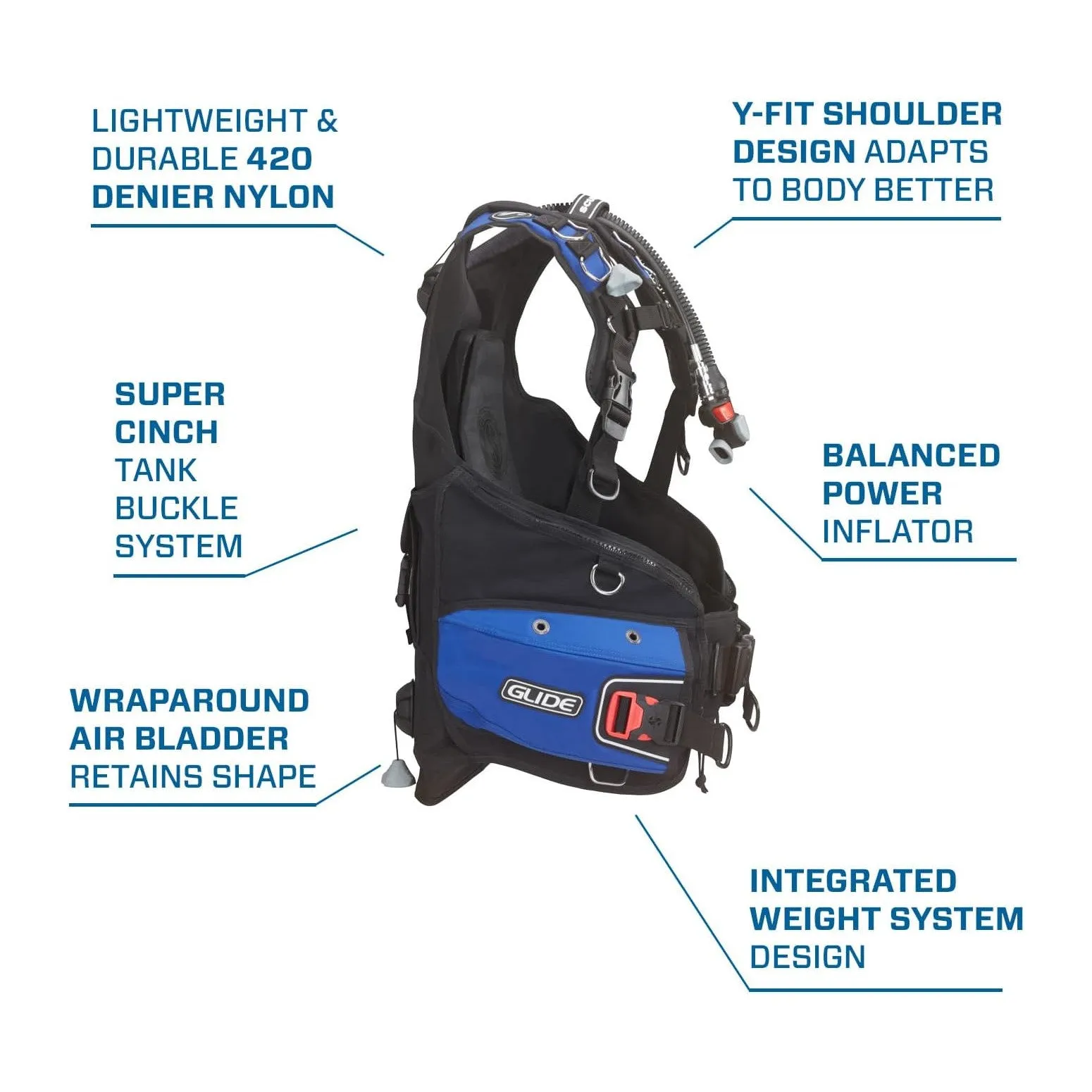 ScubaPro Glide Diving BCD with BPI