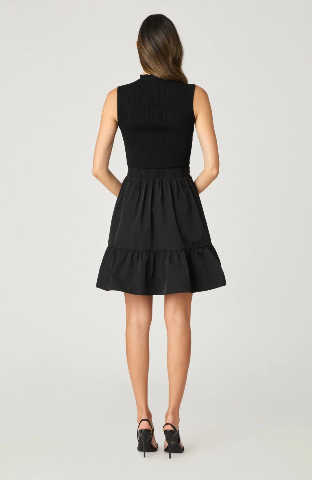 Shoshanna Roslyn Knit Dress Jet