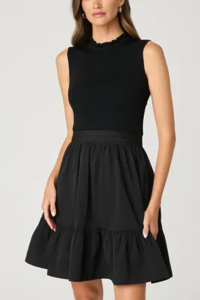 Shoshanna Roslyn Knit Dress Jet