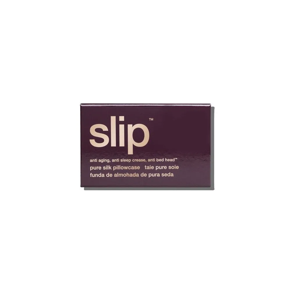 Slip silk pillowcase - Plum