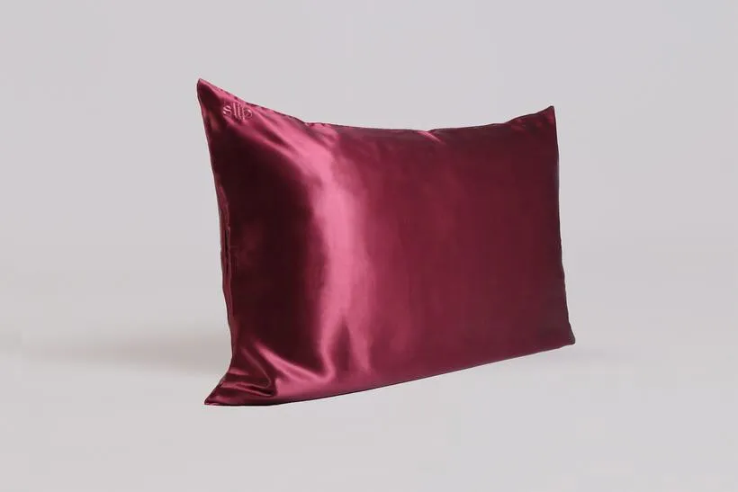 Slip silk pillowcase - Plum