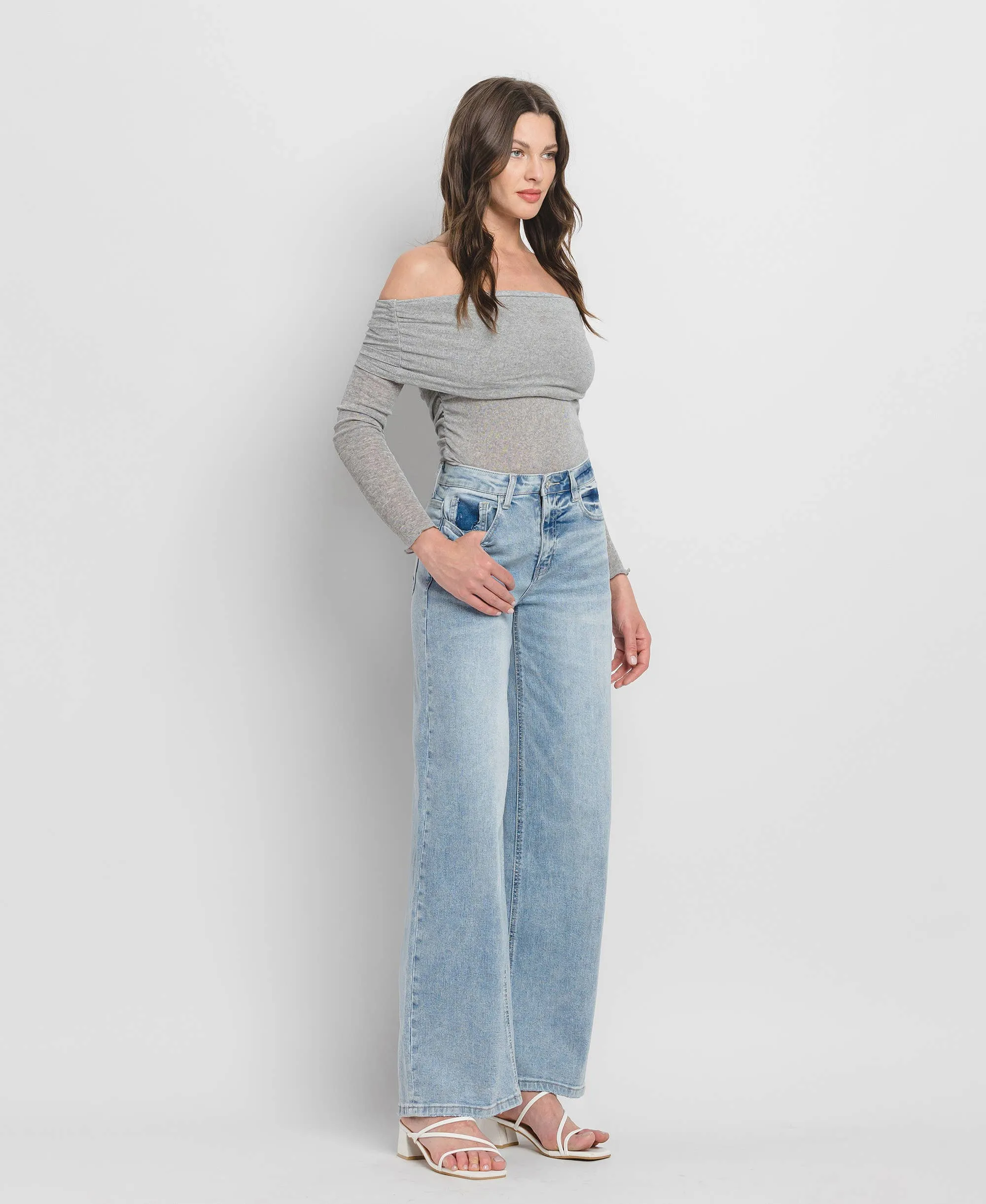 Super Wide Leg Jeans