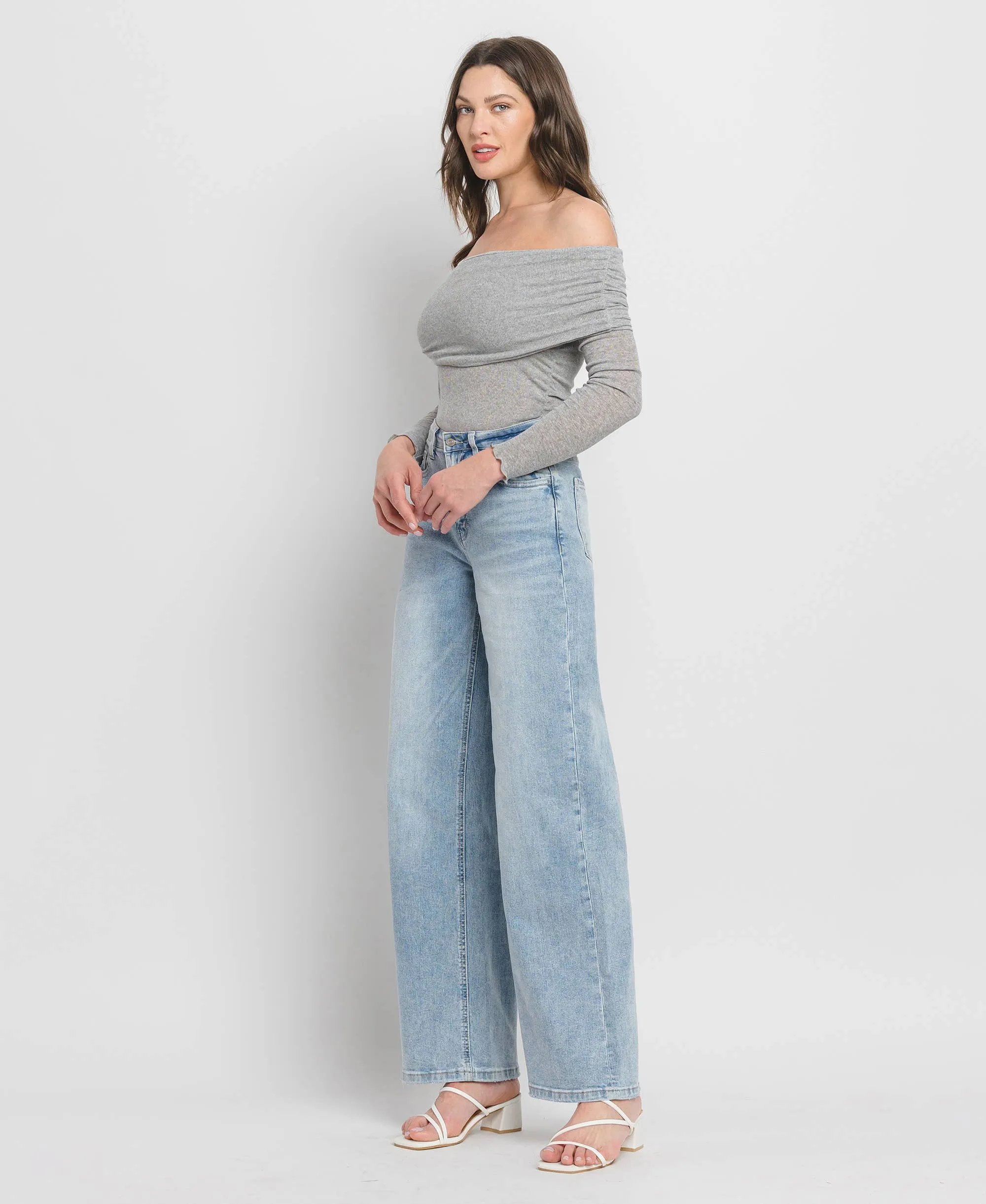 Super Wide Leg Jeans