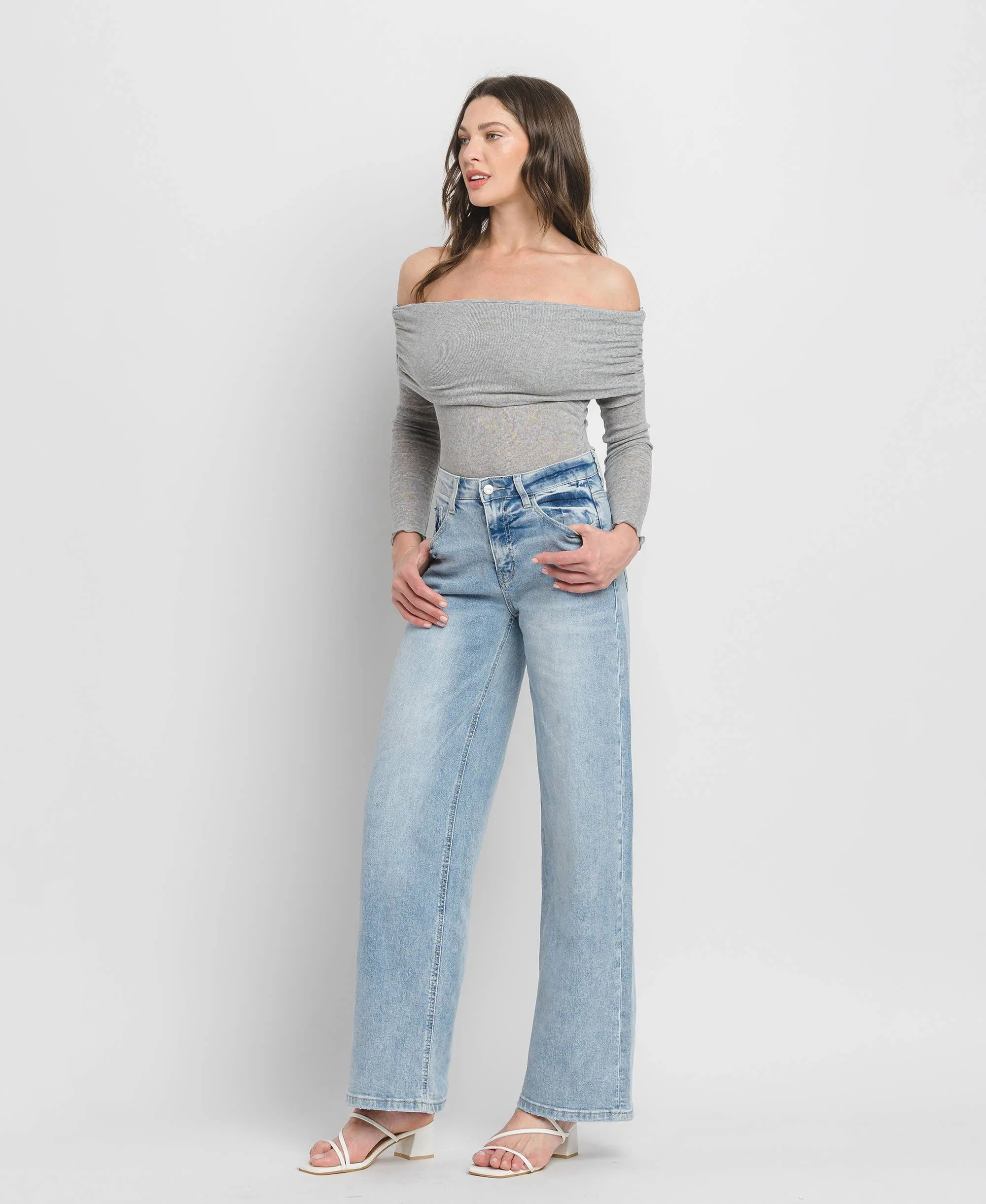 Super Wide Leg Jeans