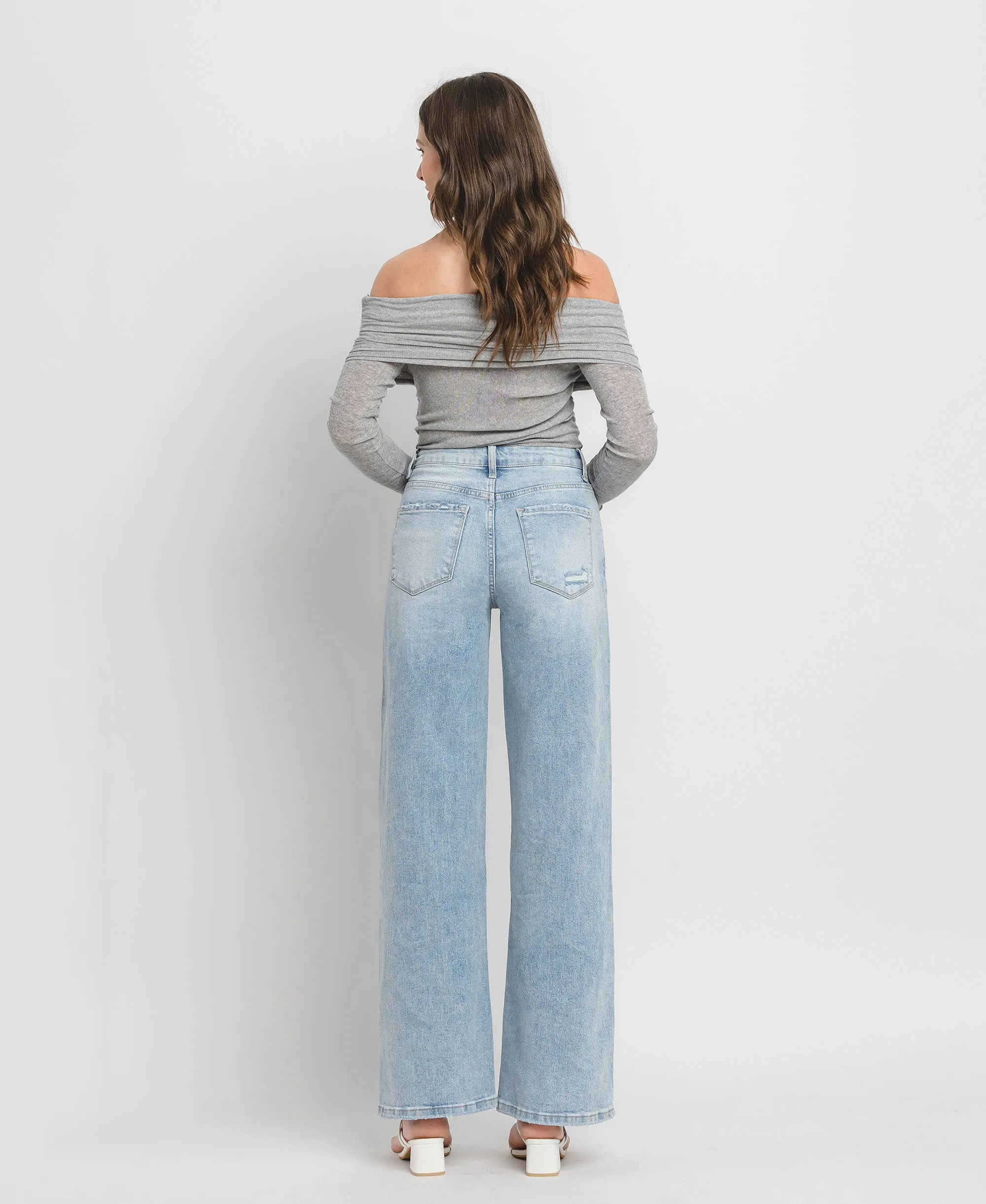 Super Wide Leg Jeans