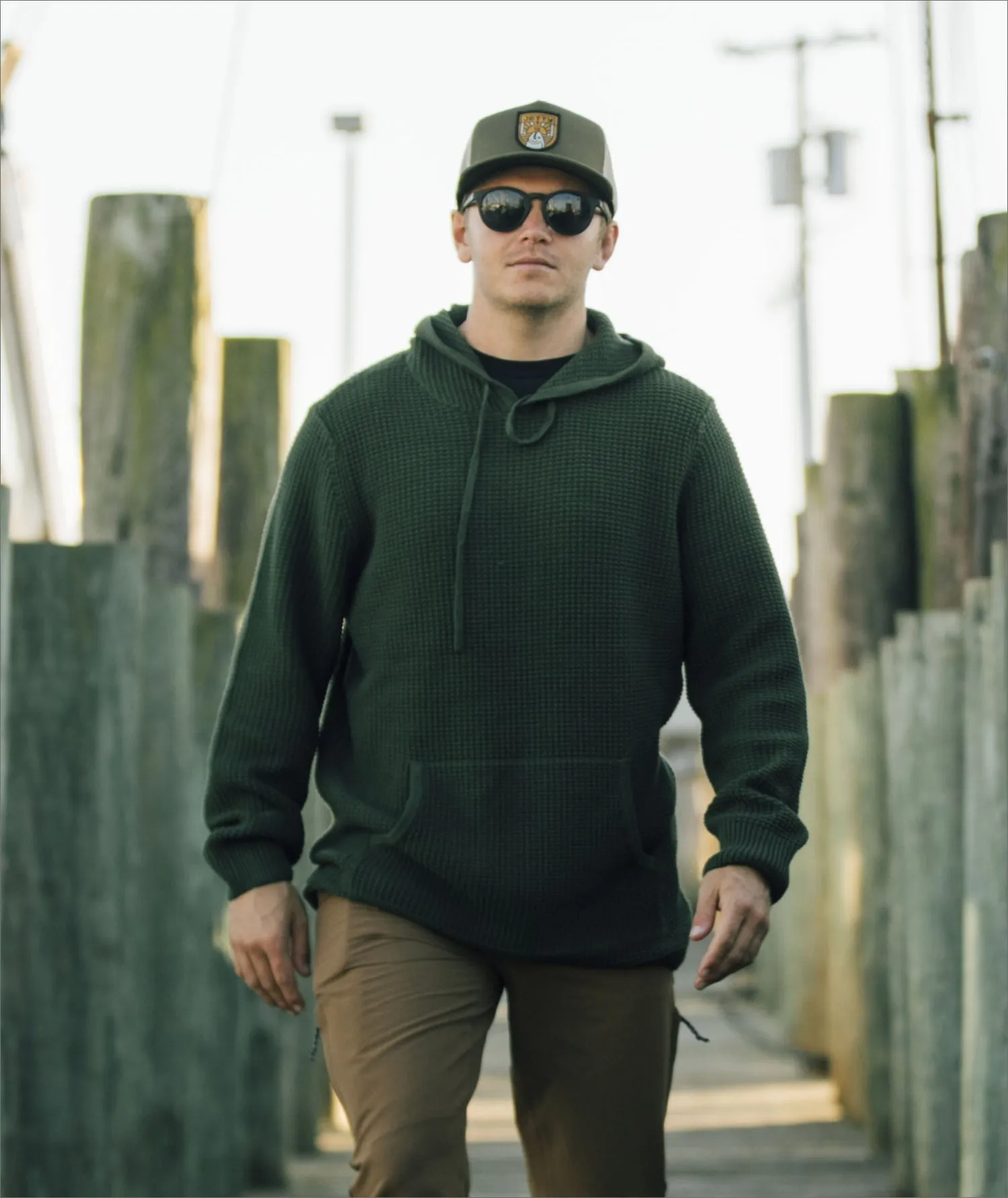 The Drift Hoodie Sweater - Oxblood