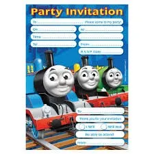 Thomas The Tank - Invitations