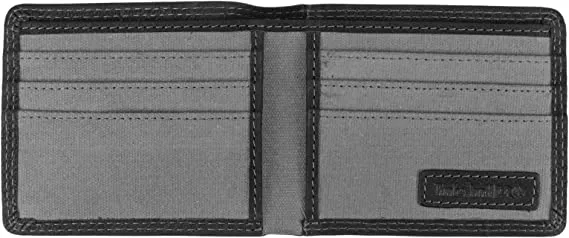 Timberland PRO Men's Slim Leather RFID Bifold Wallet