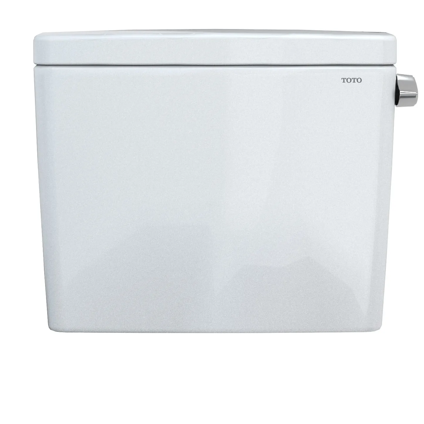 TOTO ST776ER#01 Drake 1.28 GPF Toilet Tank with Right-Hand Trip Lever, Cotton White