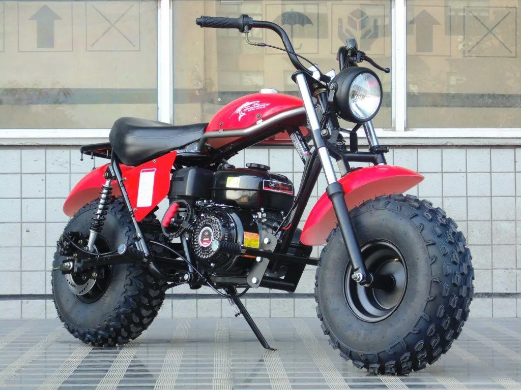 Trailmaster MINI Bike MB200 Front and  Rear Shocks, Torque Converter, Head Light.  OFF ROAD ONLY, NOT STREET LEGAL