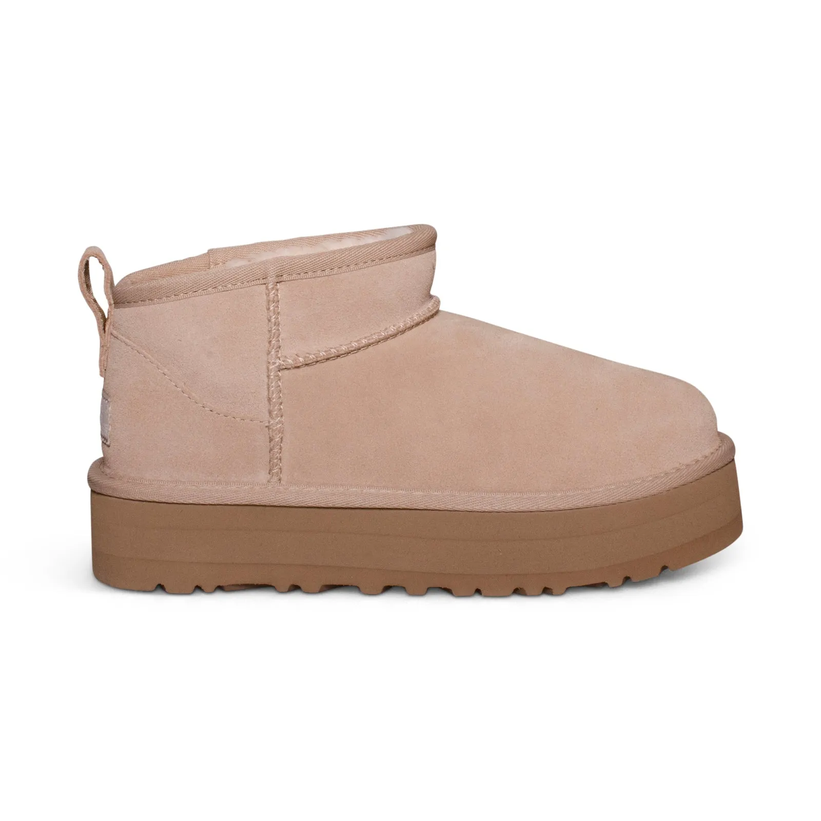 UGG Classic Ultra Mini Platform Sand Boots - Youth