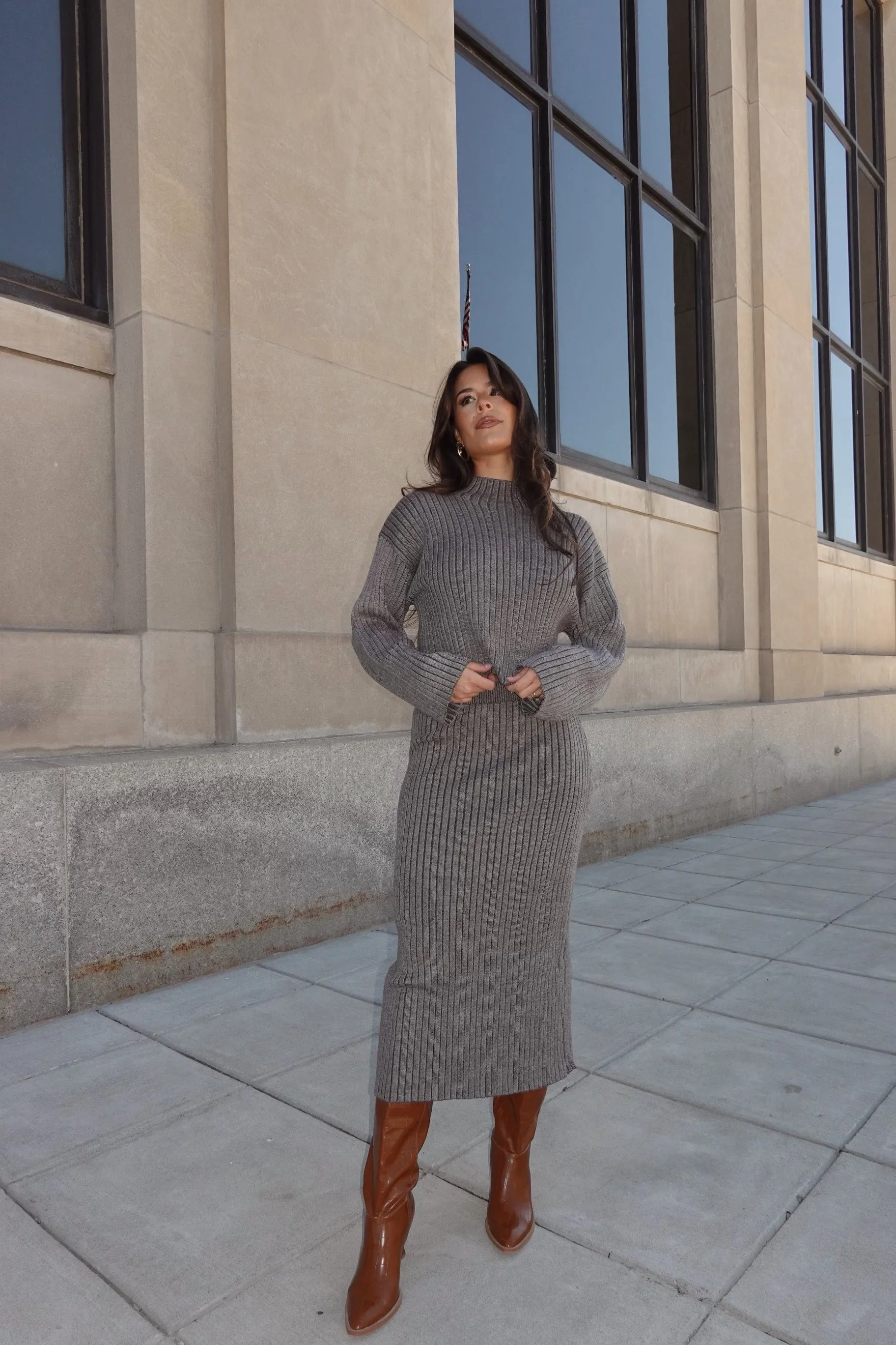 Understated Sweater Skirt