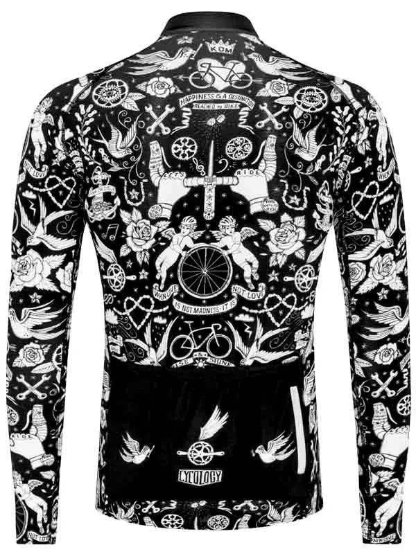 Velo Tattoo Lightweight Long Sleeve Summer Jersey長袖夏ジャージ