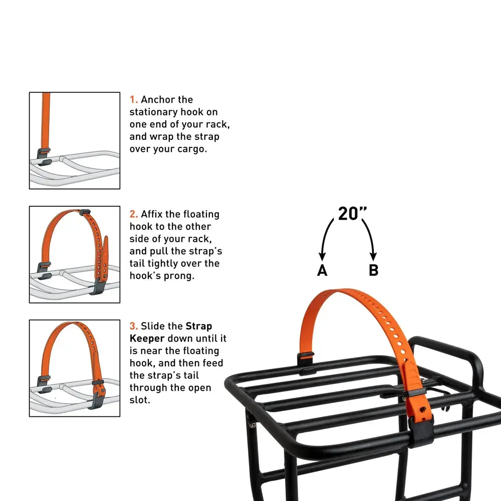 Voile Rack Strap with 13mm Hooks