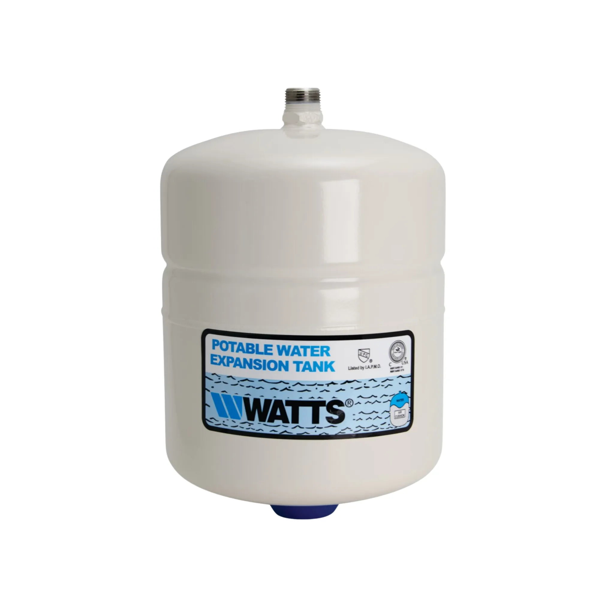 Watts 0067370 3/4" Male NPT 8" Diameter 150 PSI Potable Water Expansion Tank