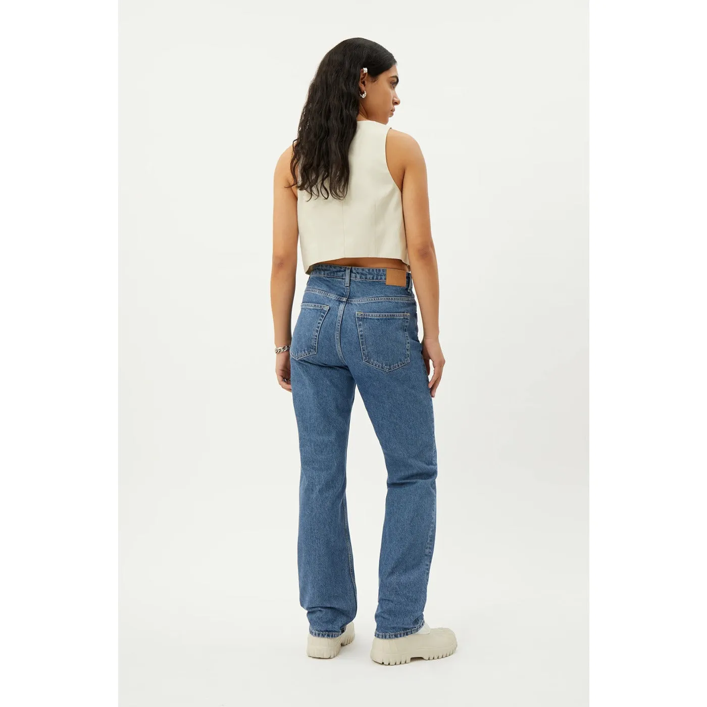 WD High Straight Jeans