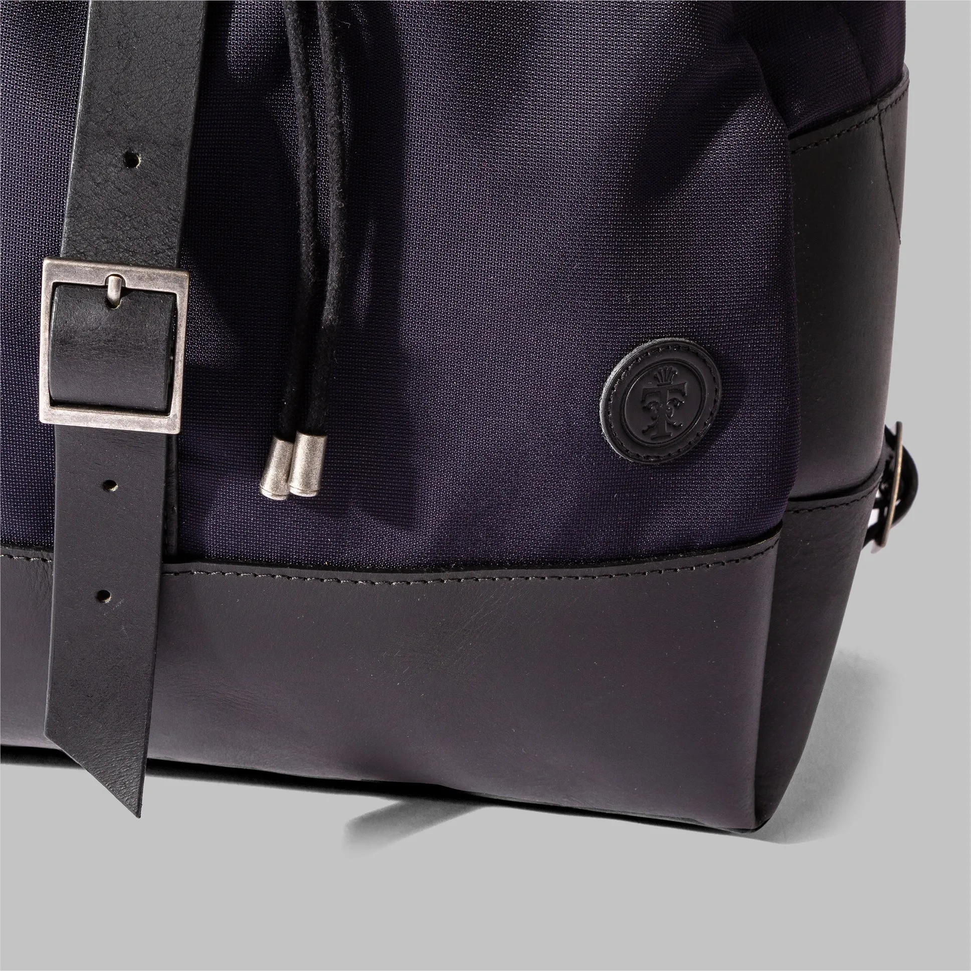 Weston Navy Nylon Rucksack