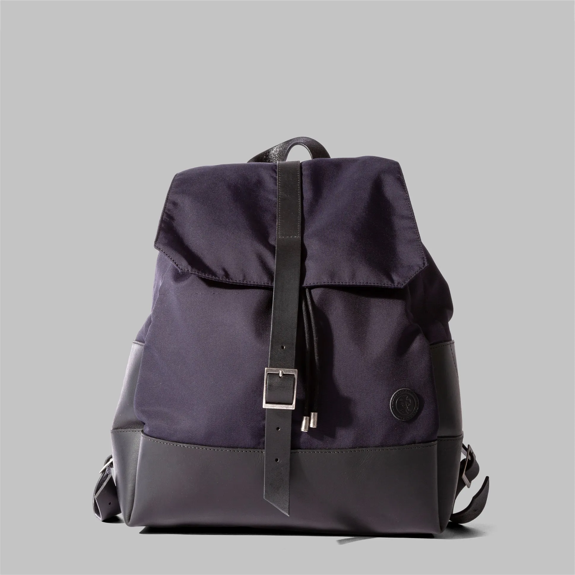 Weston Navy Nylon Rucksack