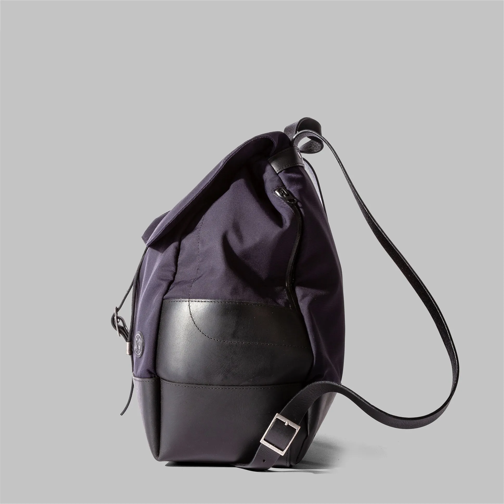 Weston Navy Nylon Rucksack