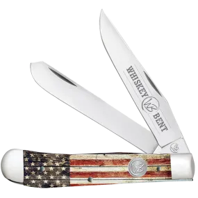 Whiskey Ranch Patriot Trapper Knife - WB11-18